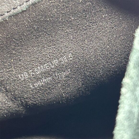 Via Spiga Women's Black Leather Suede Wedge Ankle Boots Size 7.5 Casual Buckles - Picture 11 of 11